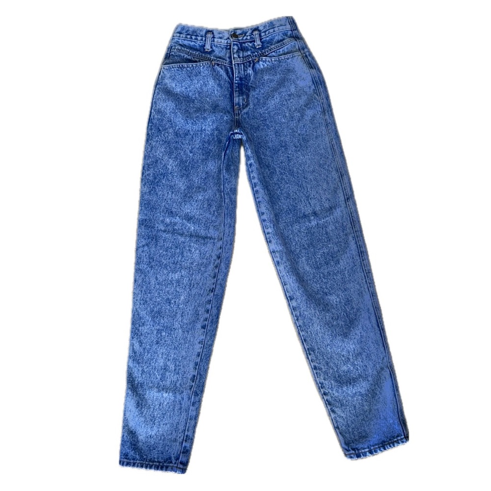 NUOVO Vintage Sculptural High-Rise Atelier Jeans 80s 90s Korea | Sz 26
